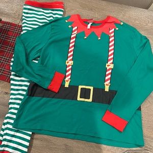 Wondershop Men’s Christmas Elf Pajamas XXL